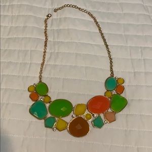 Color chunky necklace!
